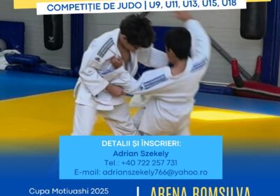   Înscrierile la Cupa Motiuashi 2025 sunt deschise  – U9, U11, U13, U15 și U18