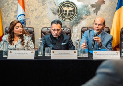 Uniunea Camerelor Bilaterale de Comerț din România în India (UBCCR) a găzduit, la București, reuniunea oficială „Romania–India Business Meeting”, un eveniment dedicat consolidării schimburilor comerciale, investițiilor și cooperării economice dintre cele două state.