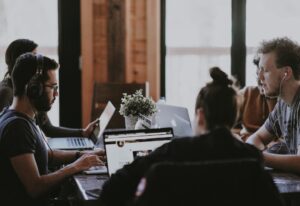 Photo marketing team